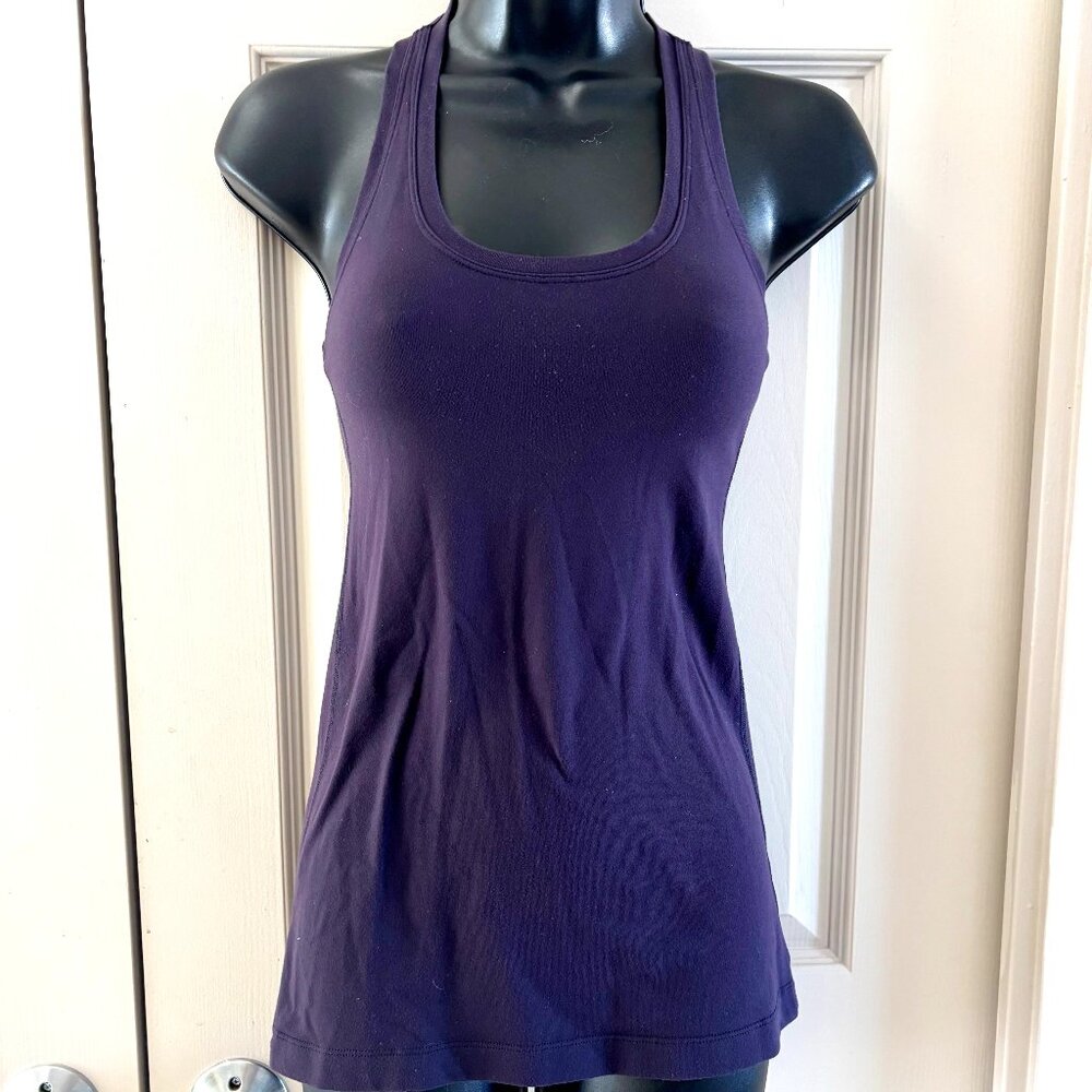 Lululemon Racerback Athletic Tank Top – Deep Purple, Size S